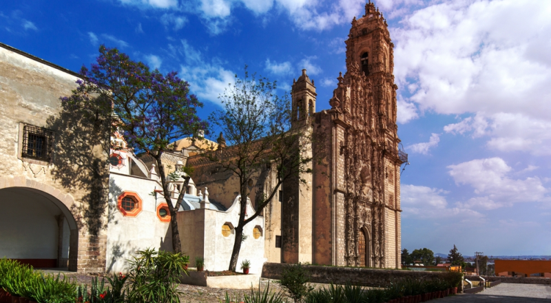 Templo de San Francisco Javier en Tepotzotlán 